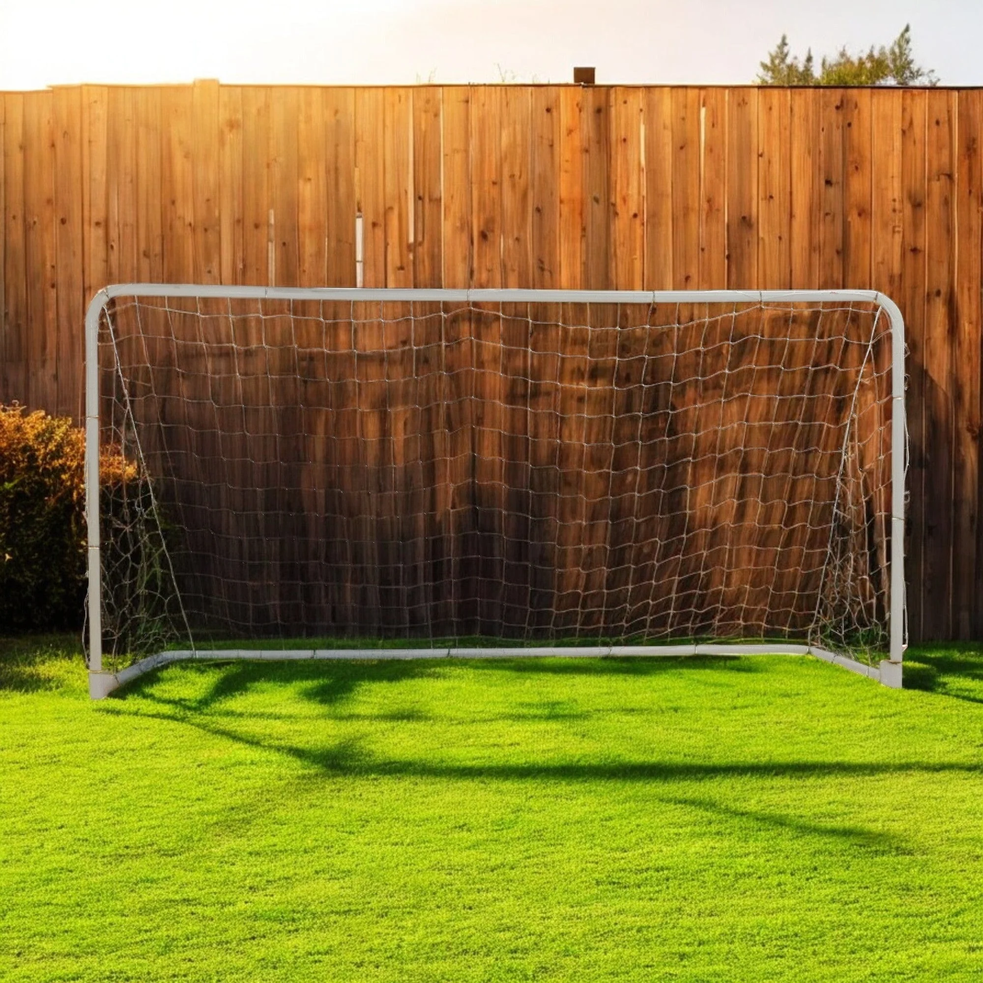 Vallerta Portable Folding Soccer Goal – Steel Frame with Weatherproof Net (Available in 7x5, 10x6, and 12x6 ft) - Image 4