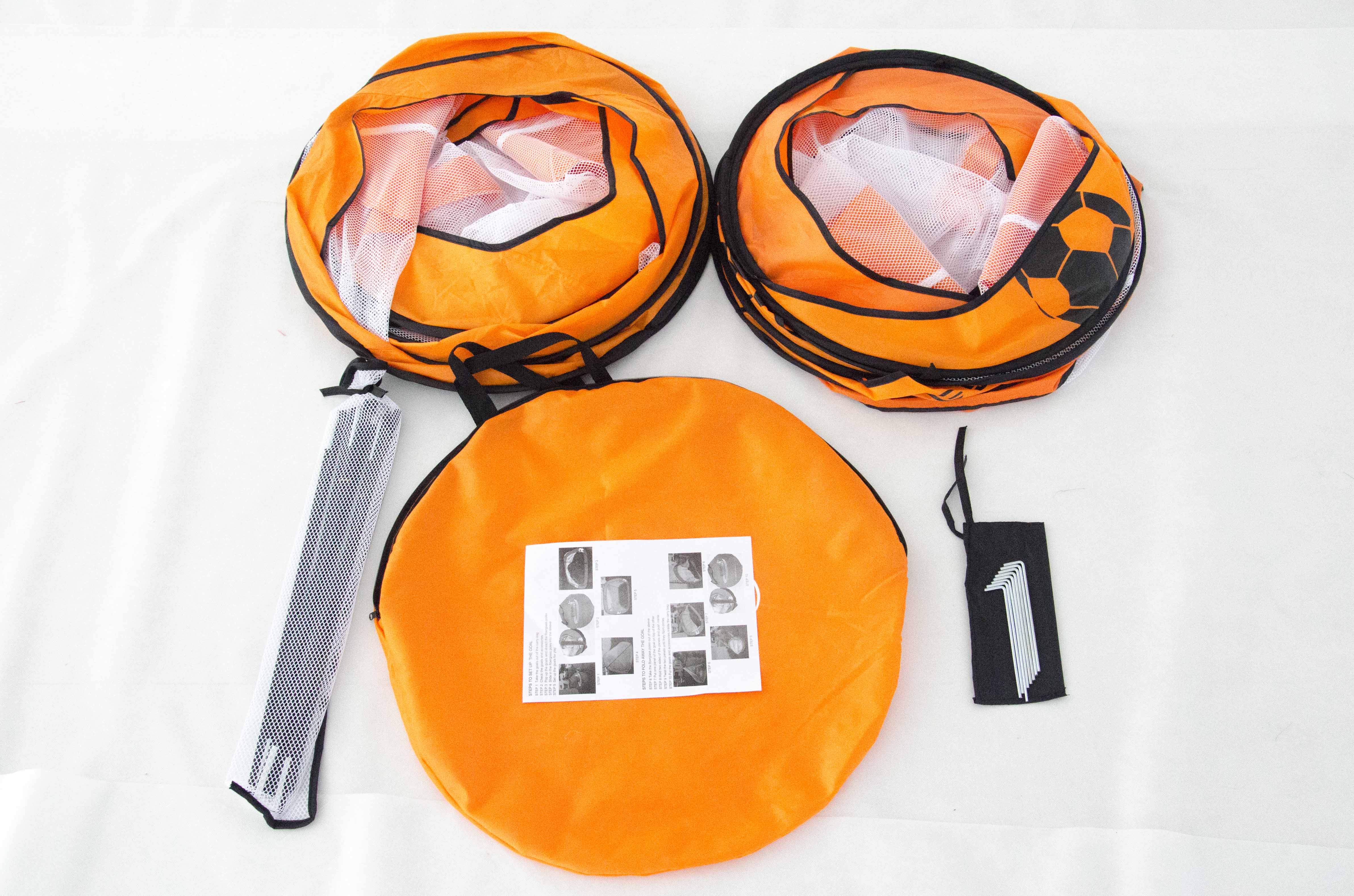 Vallerta - Portable 5x3 & 4x3 ft Foldable Soccer Goals With Carry Bag - Image 4