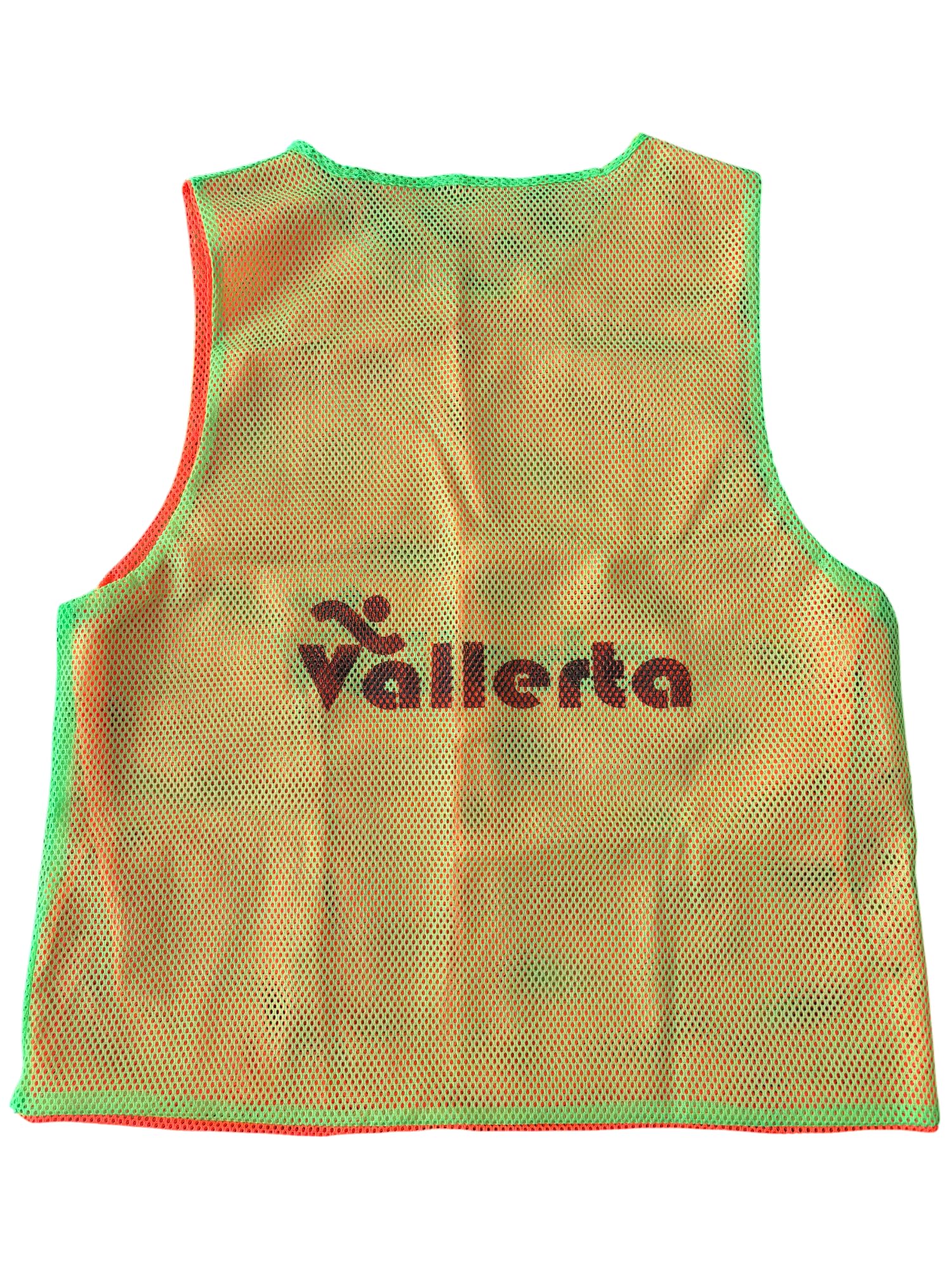 VALLERTA Double-Sided Soccer Training Vest – Lightweight Mesh Scrimmage Pinnies for Kids & Adults (S/M/L) - Image 3