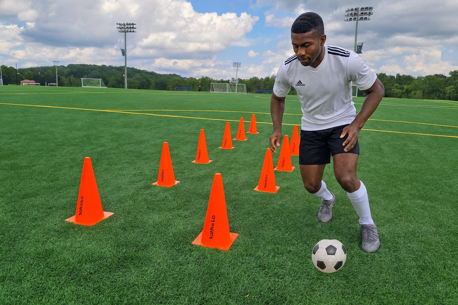 Vallerta Training Cones – 9in / 15in / 20in Agility Marker Cones for Multi-Sport Drills - Image 15