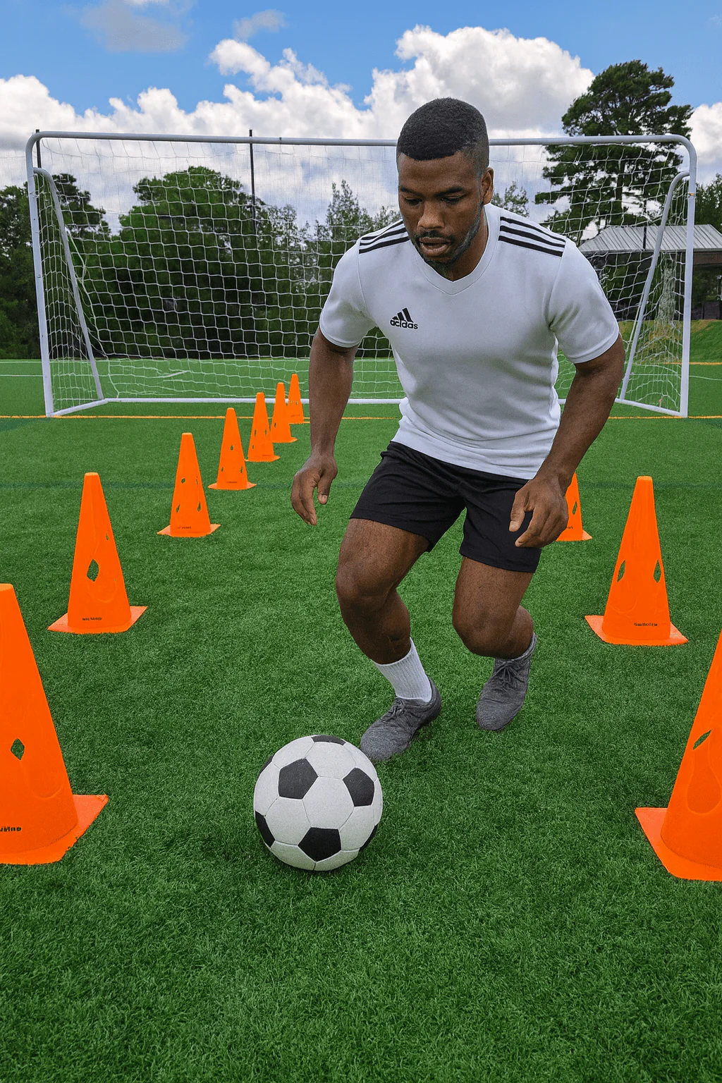 Vallerta Training Cones – 9in / 15in / 20in Agility Marker Cones for Multi-Sport Drills - Image 17