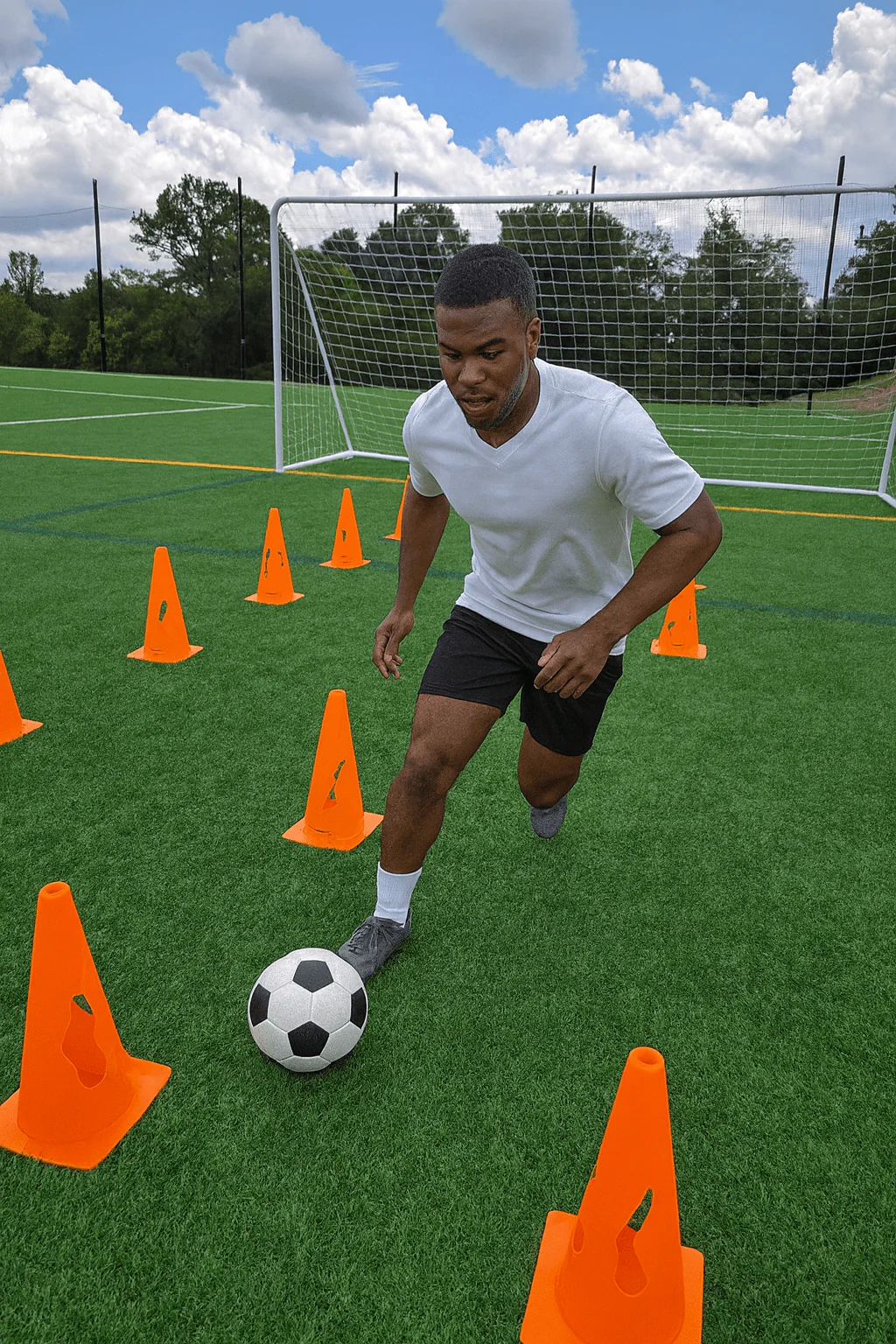 Vallerta Training Cones – 9in / 15in / 20in Agility Marker Cones for Multi-Sport Drills - Image 18