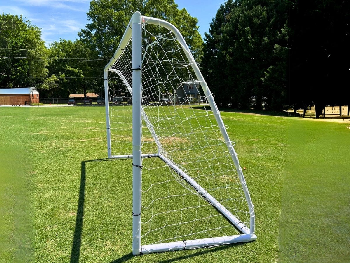 Vallerta - 10x6 ft Regulation Size PVC Soccer Goal Net & Bag - Image 5
