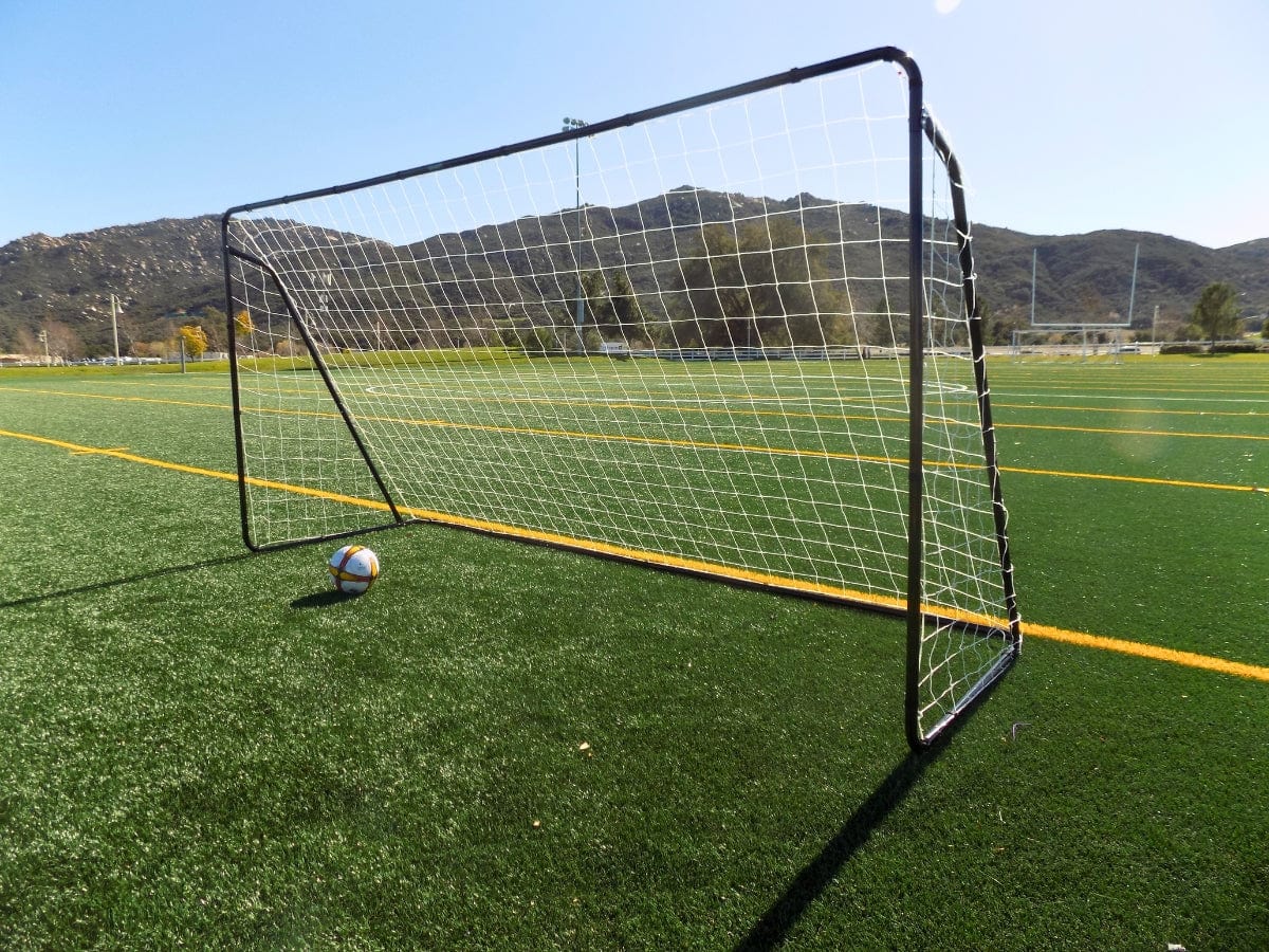 Vallerta - Backyard 12x6 ft Galvanized Steel Soccer Goal - Image 8