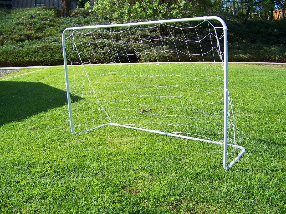 Vallerta - Backyard 6x4 ft Steel Soccer Goal with Net & Stakes - Image 3