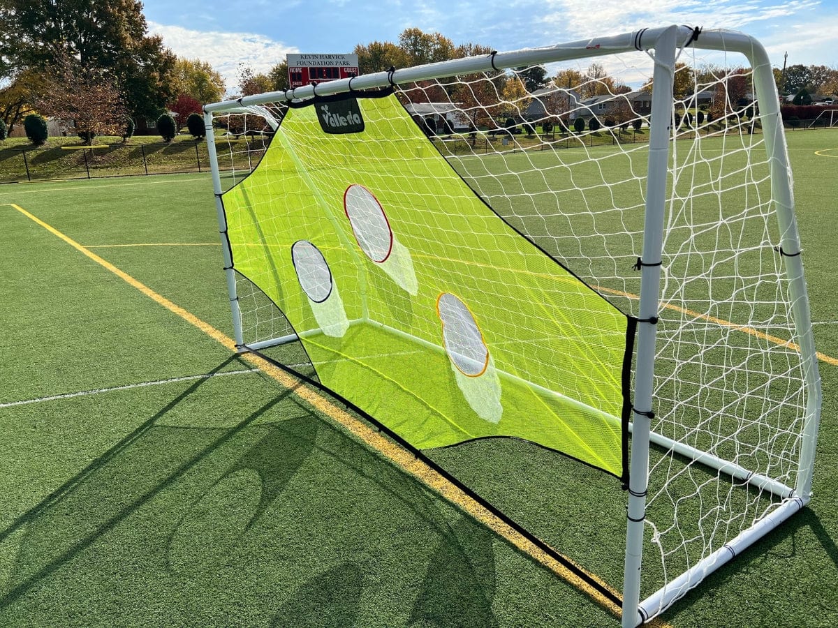 Vallerta - 12x6 ft Skill-Shot Target Net & Soccer Rebounder - Image 4