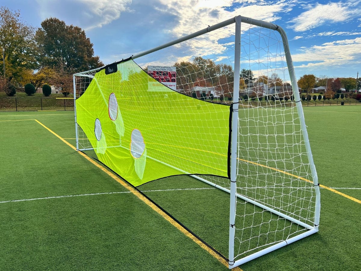 Vallerta - 24x8 ft Skill-Shot Target Net & Soccer Rebounder - Image 3