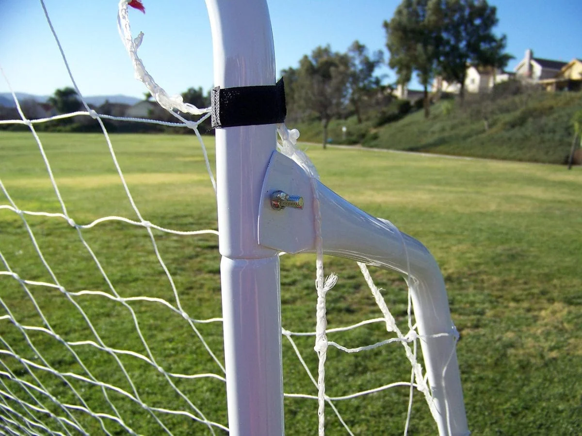 Vallerta - Backyard 10x6 ft Galvanized Steel Soccer Goal - Image 4